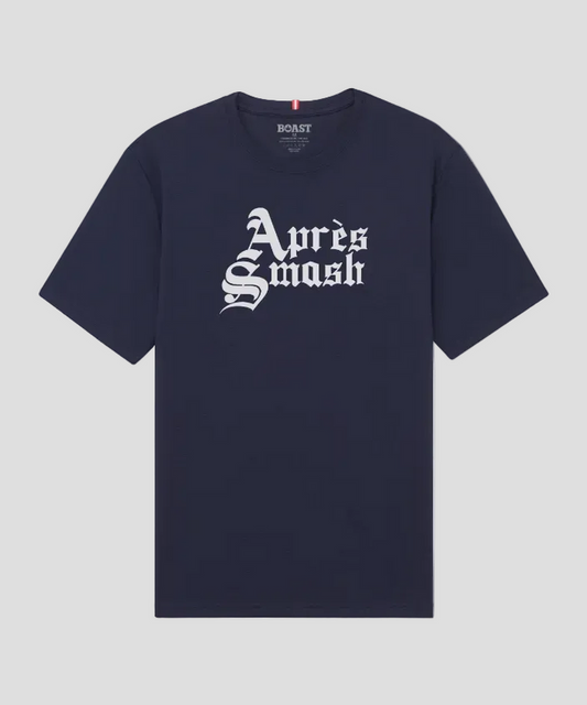 Desert Smash Pima Après Smash Tee in Navy