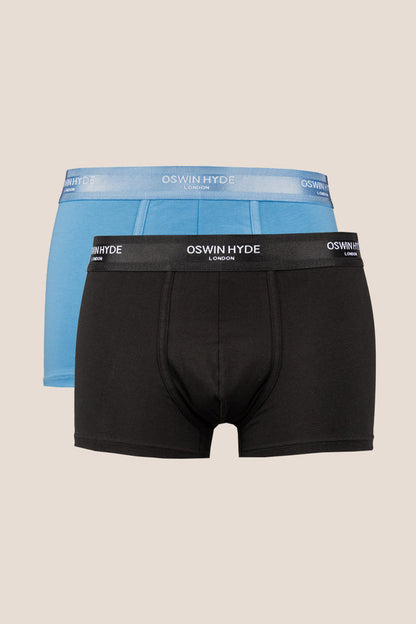 Ed Premium Cotton Boxer Trunks – 2 Pack featuring soft cotton stretch fabric, supportive waistband, and high-quality construction.