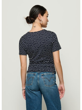 Elsie Top - Cabana Polka Dot