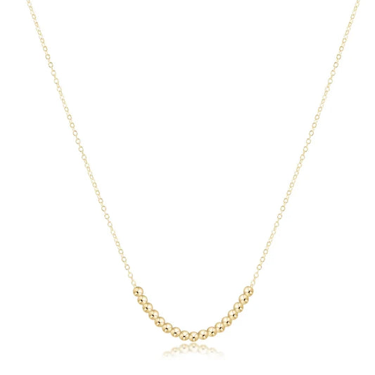enewton 16" necklace gold - classic beaded bliss - 2.5mm gold