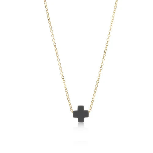 enewton 16" Necklace Gold - Signature Small Cross