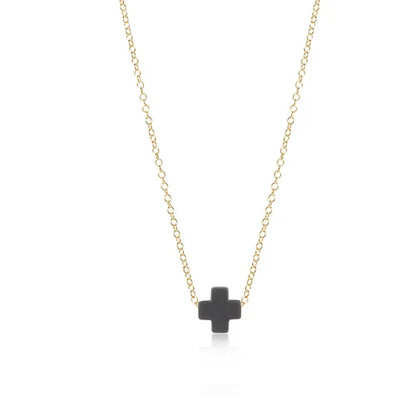 enewton 16" Necklace Gold - Signature Small Cross