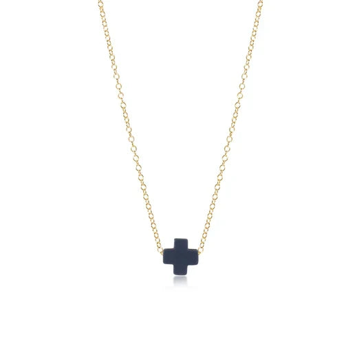 enewton 16" Necklace Gold - Signature Small Cross