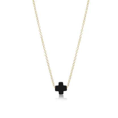 enewton 16" Necklace Gold - Signature Small Cross