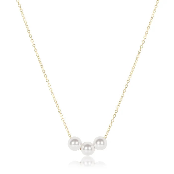 enewton 16" Necklace Gold- joy pearl