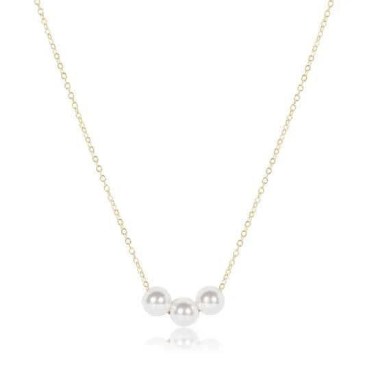 enewton 16" Necklace Gold- joy pearl
