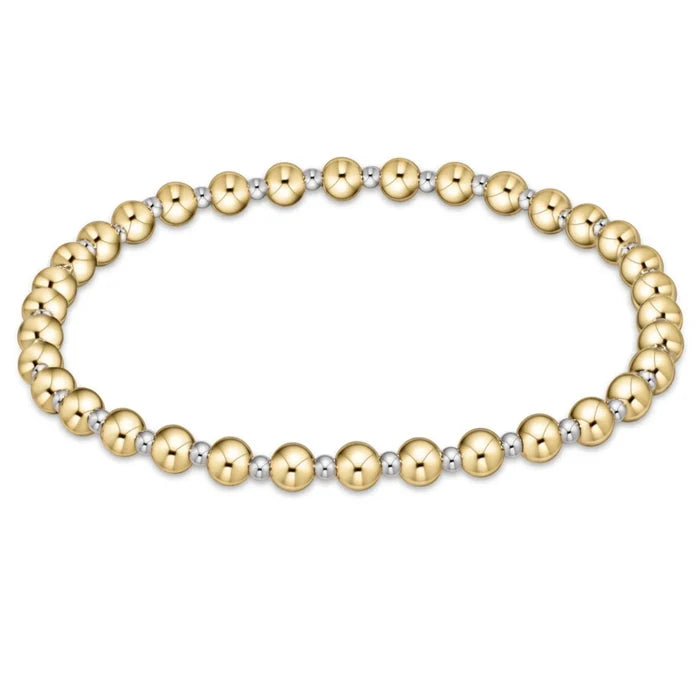 enewton 6.25" Grateful Mixed Metal 4mm Bracelet