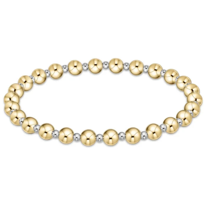 enewton 6.25" Grateful Mixed Metal 5mm Bracelet