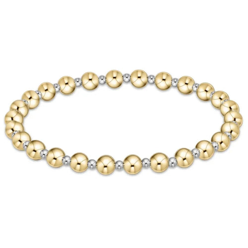 enewton 6.25" Grateful Mixed Metal 5mm Bracelet