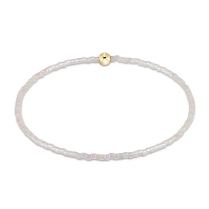 enewton 6.25" Hope Classic Bracelet in Silky White