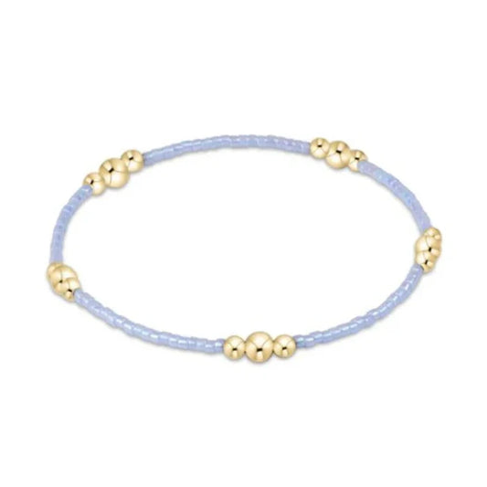 enewton 6.25" Hope Purpose Gold Bracelet in Ocean Mist