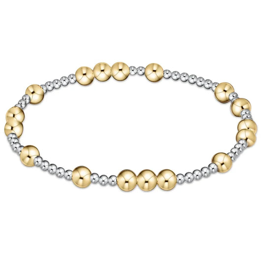 enewton 6.25" Hope Unwritten Mixed Metal 5mm Bracelet