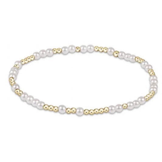 enewton 6.25" Hope Unwritten Pearl 3mm Bracelet