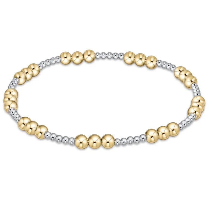 enewton 6.25" Joy Mixed Metal 4mm Bracelet