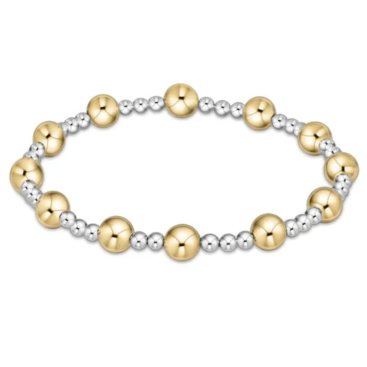 enewton 6.25" Sincerity Mixed Metal 6mm Bracelet
