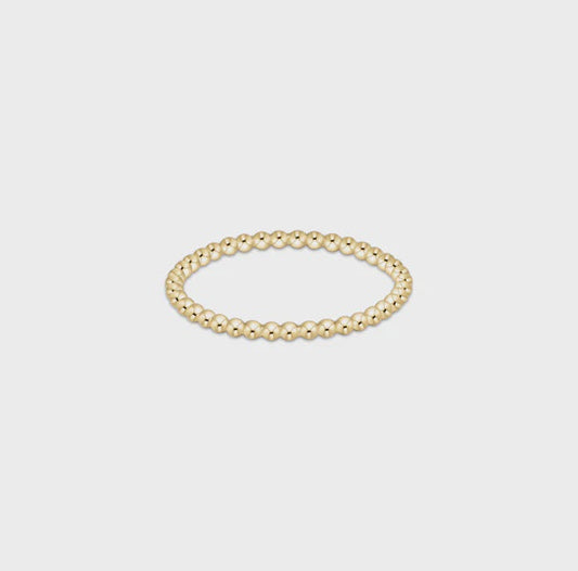 enewton Classic Gold 1.5mm Bead Ring
