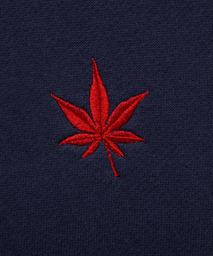 Fleece Crewneck in Navy