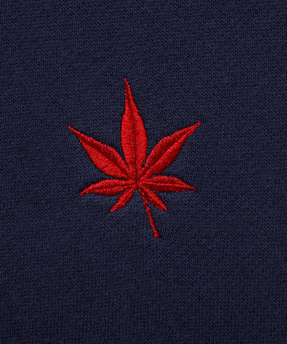 Fleece Crewneck in Navy