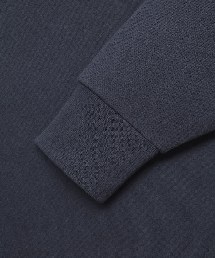 Fleece Quarter Zip in Vintage Blue