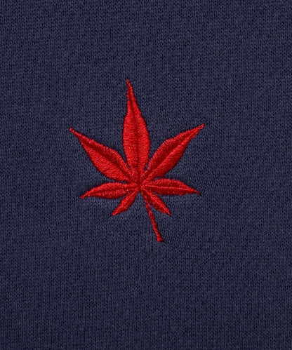Fleece Zip in Navy