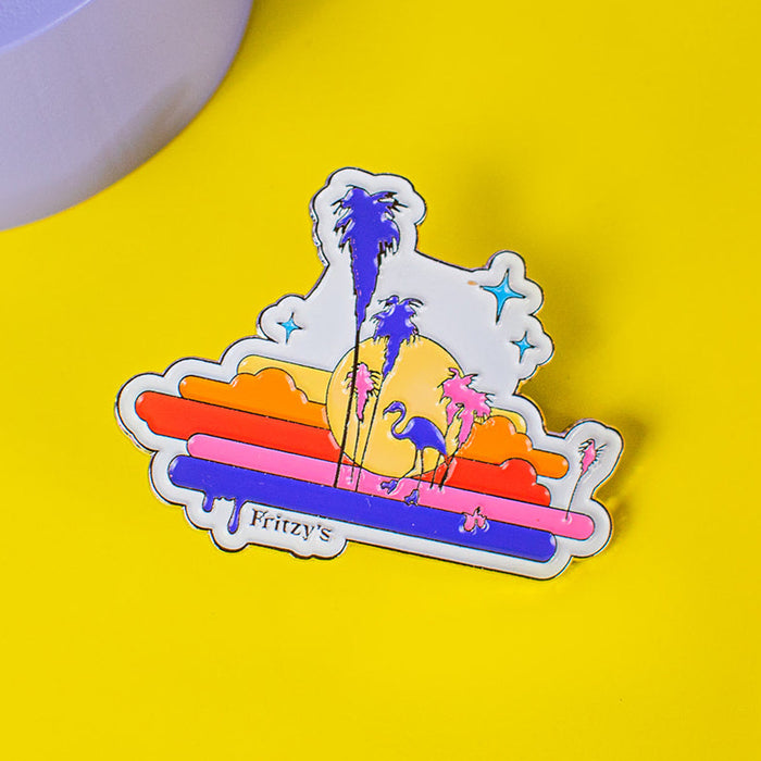 Fritzy's Sunset Pin