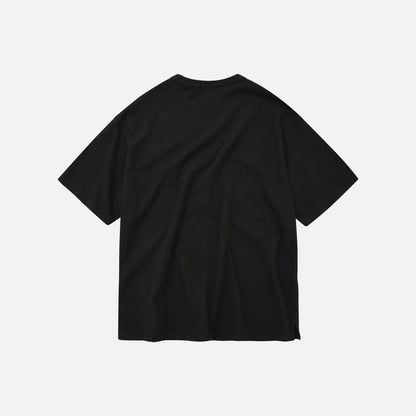 Frizmworks OG DOUBLE RIB OVERSIZED TEE - BLACK