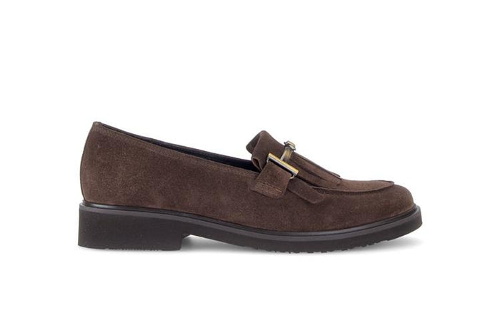 Gabor Penny Loafer in Brown