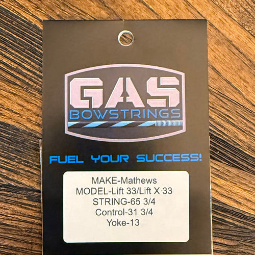 GAS Camo Ghost Strings Mathews Lift 33, Lift X 33