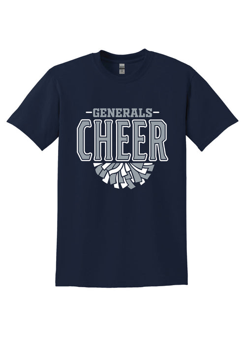 Generals Cheerleading Tee