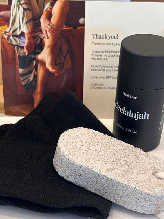 HEELALUJAH, kit for cracked or dry heels