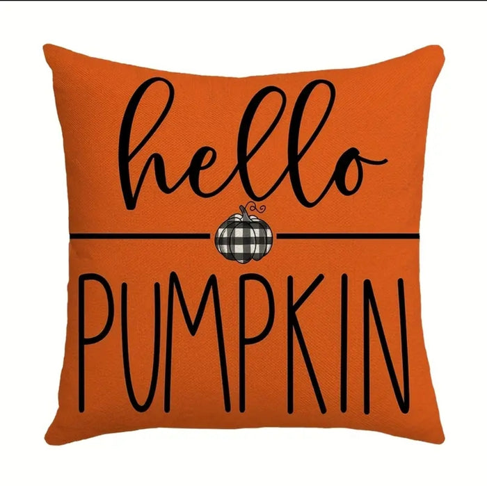 Hello Pumpkin Pillow