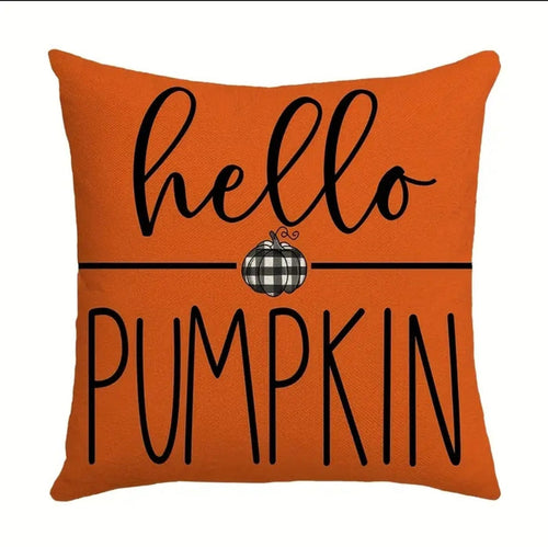 Hello Pumpkin Pillow