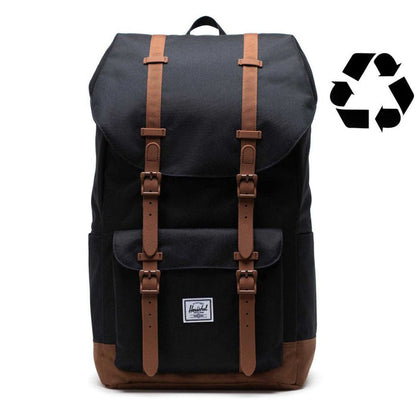 Herschel Little America Backpack Black Eco Pure Boardshop