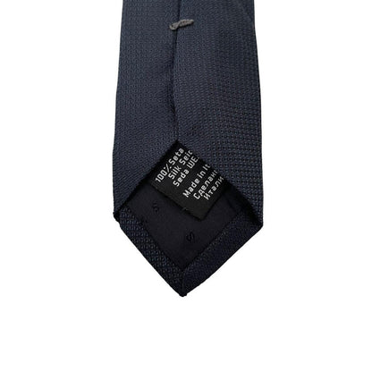 Hugo Boss Navy Blue Silk Silk Tie