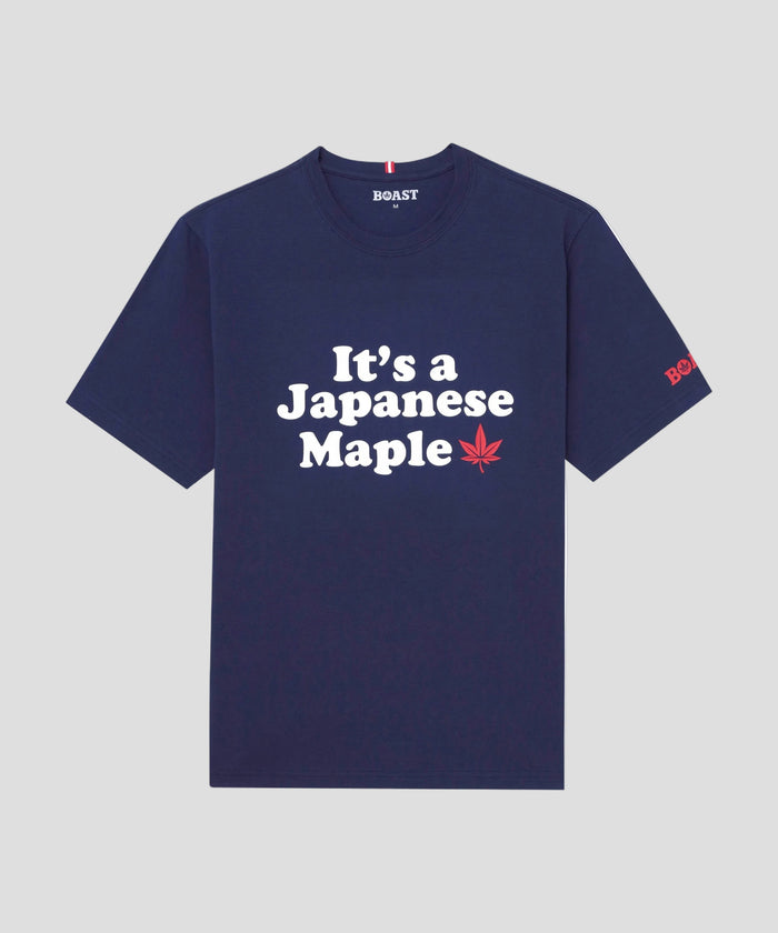 Maple Tee in Navy