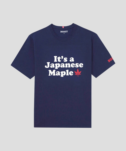 Maple Tee in Navy