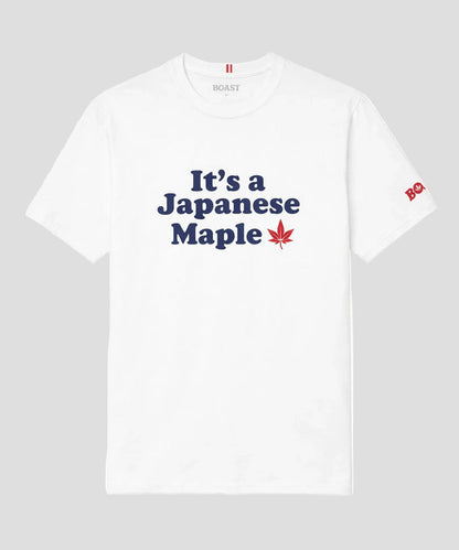 Maple Tee in White