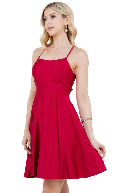 Lauren Dress in Red