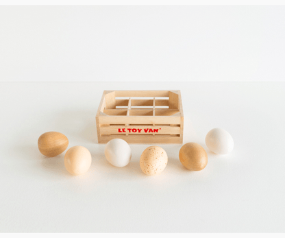 Le Toy Van Honeybake Farm Eggs in Crate
