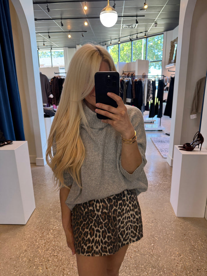 Leopard Mini Skort