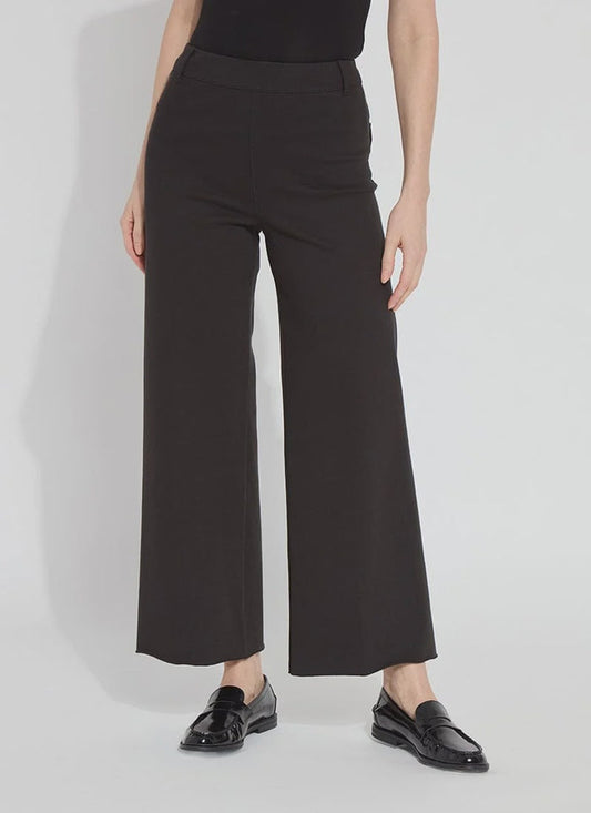 Lysse Erin Hi Waist Wide Leg Denim in Black