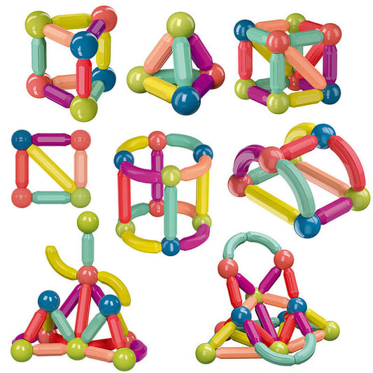 Magnetic Sticks And Balls Building Set | Magnetic Building Toy Set