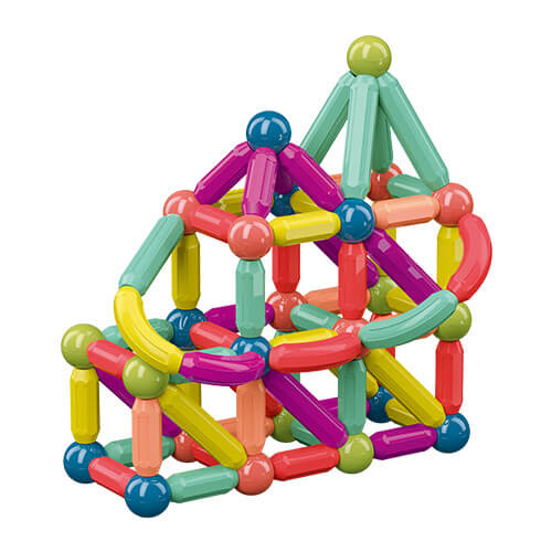 Magnetic Sticks And Balls Building Set | Magnetic Building Toy Set