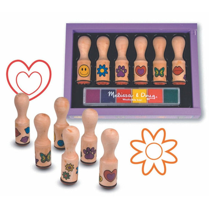 Melissa & Doug Happy Handle Stamp Set
