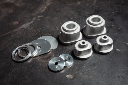 Mercedes Benz Aluminum Subframe Bushings - Fits W201, W124, W202, W208-Suspension Bushings-grip-drift-Aluminum-Garagistic-bmw