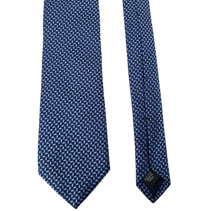 Michael Kors Blue Silk Tie