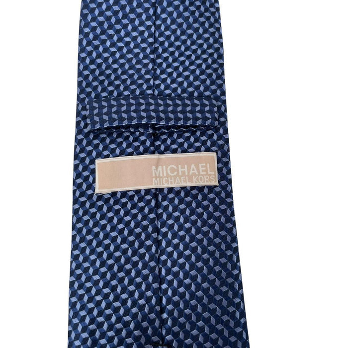 Michael Kors Blue Silk Tie