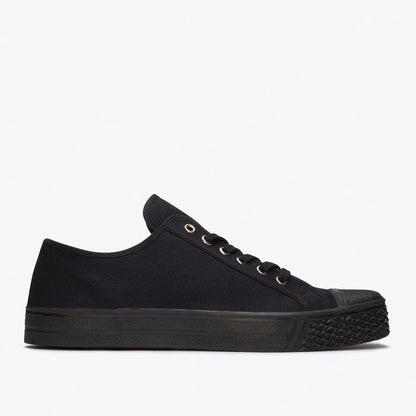 MILITARY LOW TOP - BLACK/BLACK