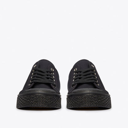 MILITARY LOW TOP - BLACK/BLACK