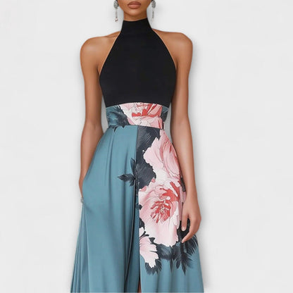 Natalie - Floral A-Line Maxi Dress